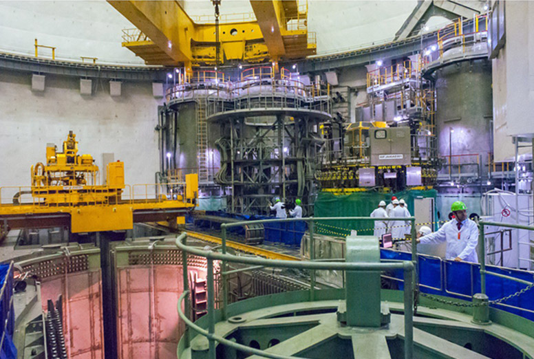 Реакторное отделение первого энергоблока Нововоронежской АЭС-2